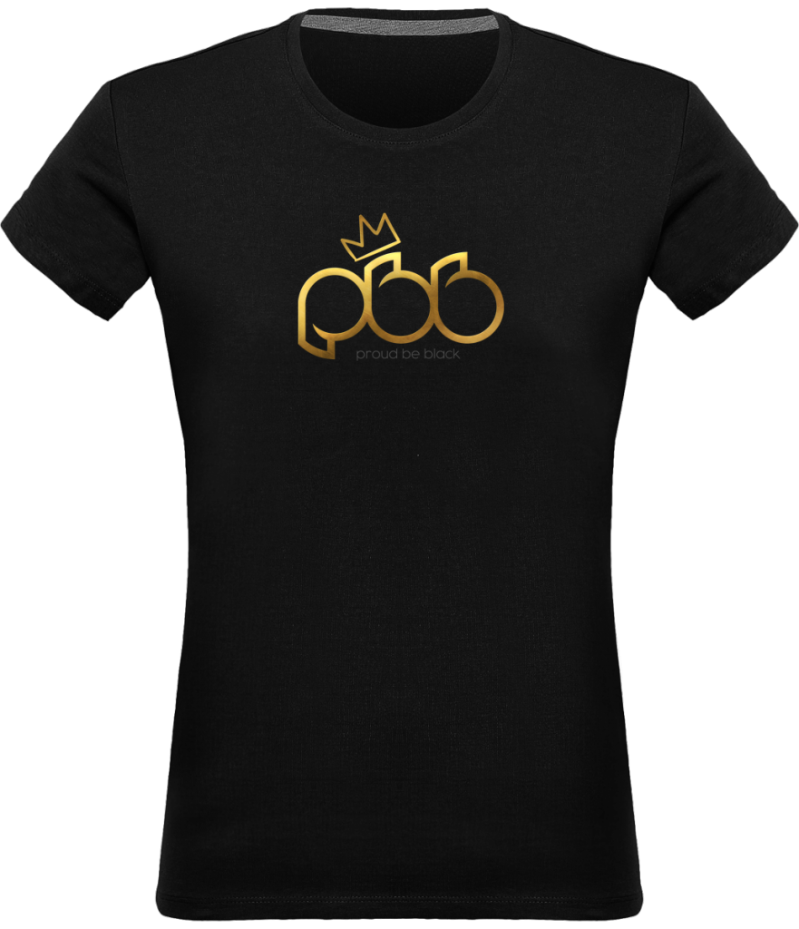 T-shirt Femme 180g – Black – Face